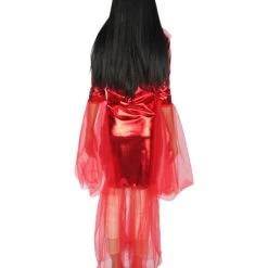 HPO Adult Women's Devilish Devil Bride Costume | Red Halloween Costume