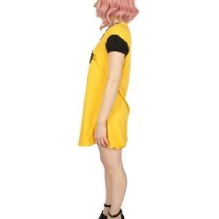 HPO Adult Women's Ghost Dress Costume | Yellow Halloween Costume