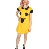 HPO Adult Women's Ghost Dress Costume | Yellow Halloween Costume