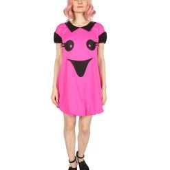 HPO Adult Women's Ghost Dress Costume | Fuchsia Halloween Costume