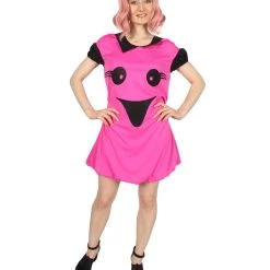 HPO Adult Women's Ghost Dress Costume | Fuchsia Halloween Costume