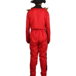 HPO Adult Men's Day Of The Dead Senor Costume | Red Cosplay Costume