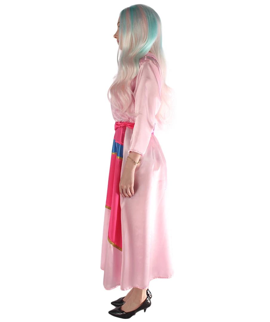 HPO Adult Women's Princess Costume | Red Pink Cosplay Costume
