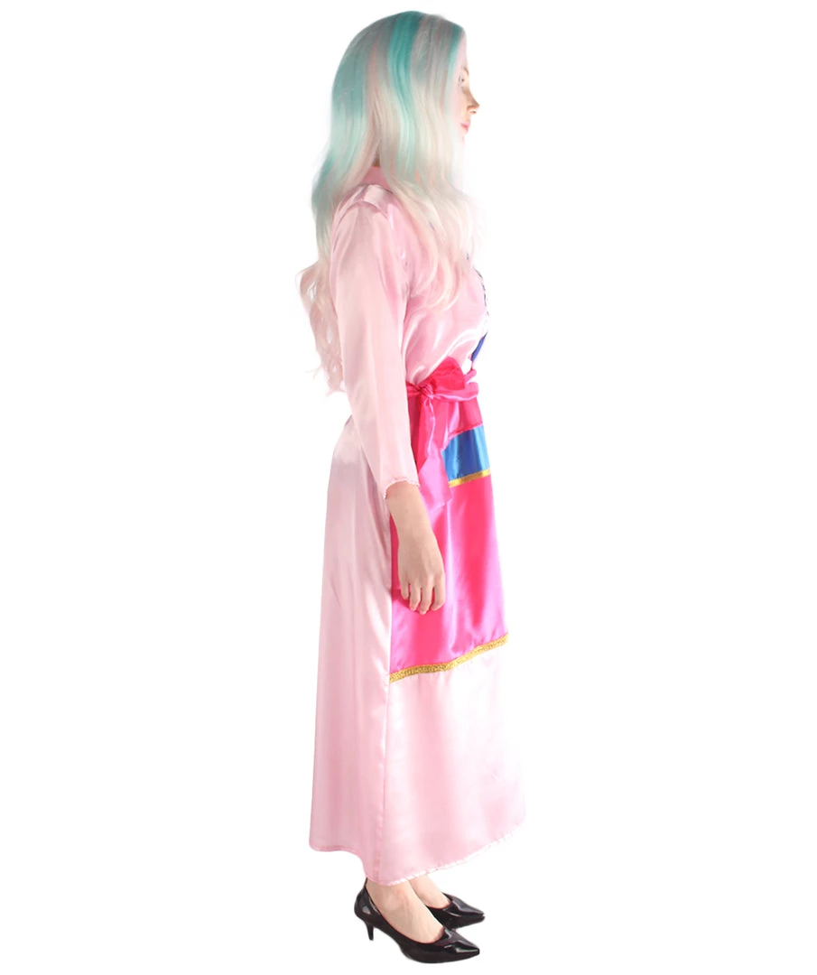 HPO Adult Women's Princess Costume | Red Pink Cosplay Costume