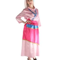 HPO Adult Women's Princess Costume | Red Pink Cosplay Costume