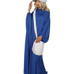HPO Adult Women's Sky Handmaid Full Set Costume | Blue Cosplay Costume