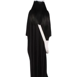 HPO Adult Women's Robe Handmaid Costume With Bag And Bonnet | Black Cosplay Costume