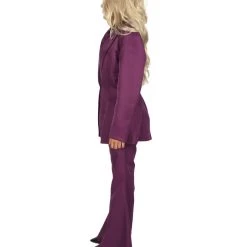 HPO Adult Women's EXCLUSIVE! Deluxe Singer Party Suit Costume | Lt. Purple Cosplay Costume