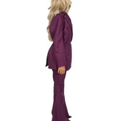 HPO Adult Women's EXCLUSIVE! Deluxe Singer Party Suit Costume | Lt. Purple Cosplay Costume