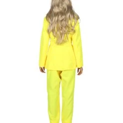 HPO Adult Women's Deluxe Party Suit Costume | Yellow Cosplay Costume