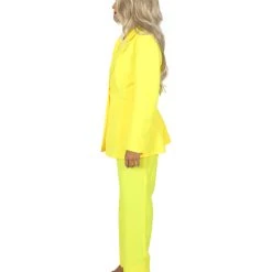 HPO Adult Women's Deluxe Party Suit Costume | Yellow Cosplay Costume