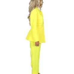 HPO Adult Women's Deluxe Party Suit Costume | Yellow Cosplay Costume