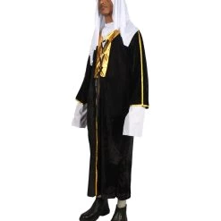 HPO Adult Men's Wise Melchior Costume | Black And White Halloween Costume