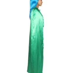 HPO Adult Women's Costume For Cosplay Game Of Thrones Dragon Queen Green Dress With Cloak