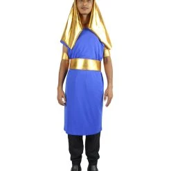 HPO Adult Men's Egyptian King Pharaoh Cosplay Costume Multiple Color Options