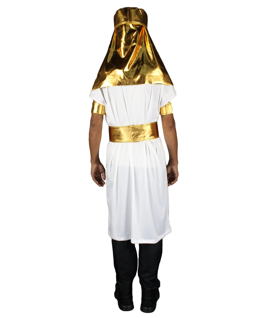 HPO Adult Men's Egyptian King Pharaoh Cosplay Costume Multiple Color Options