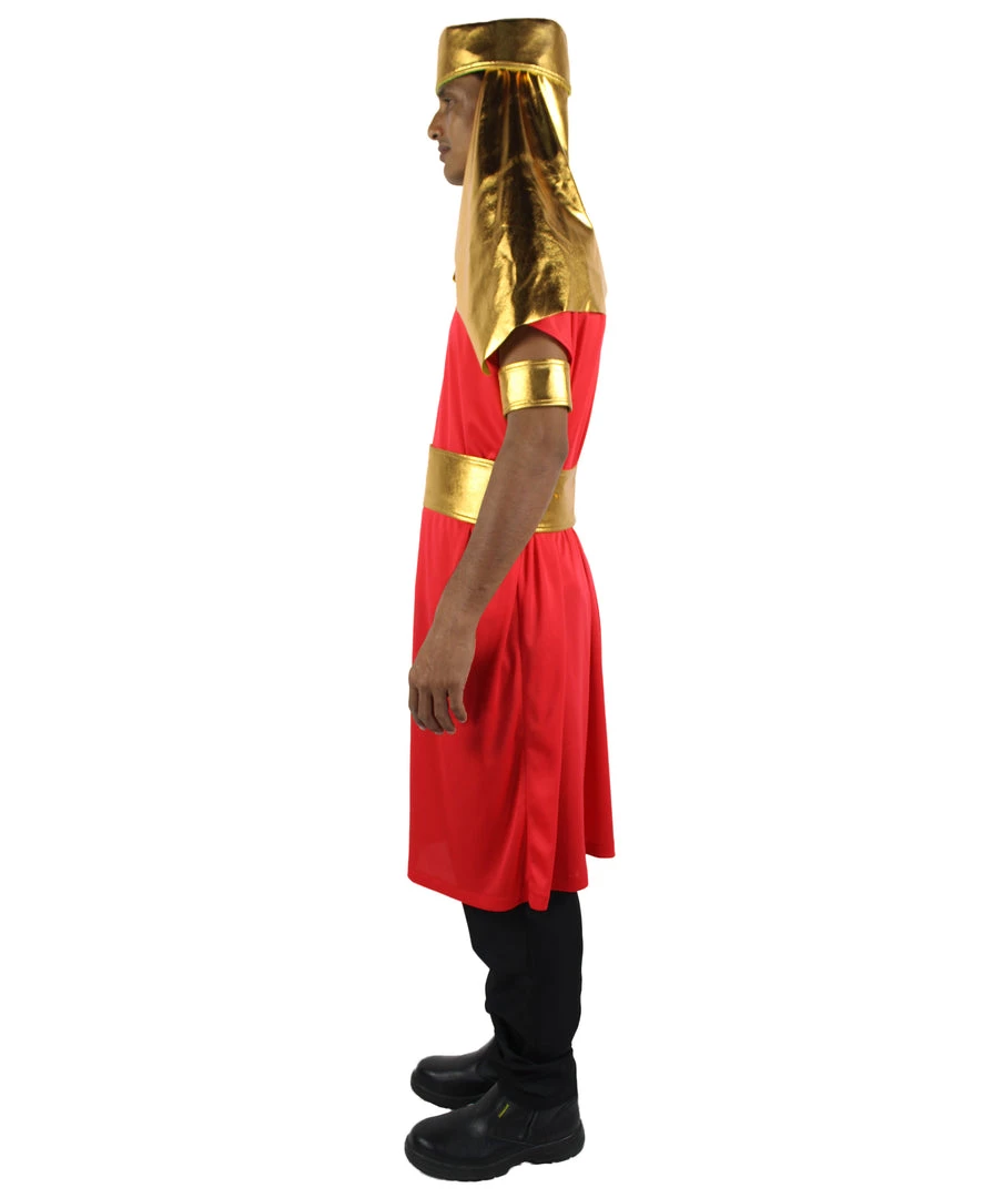 HPO Adult Men's Egyptian King Pharaoh Cosplay Costume Multiple Color Options