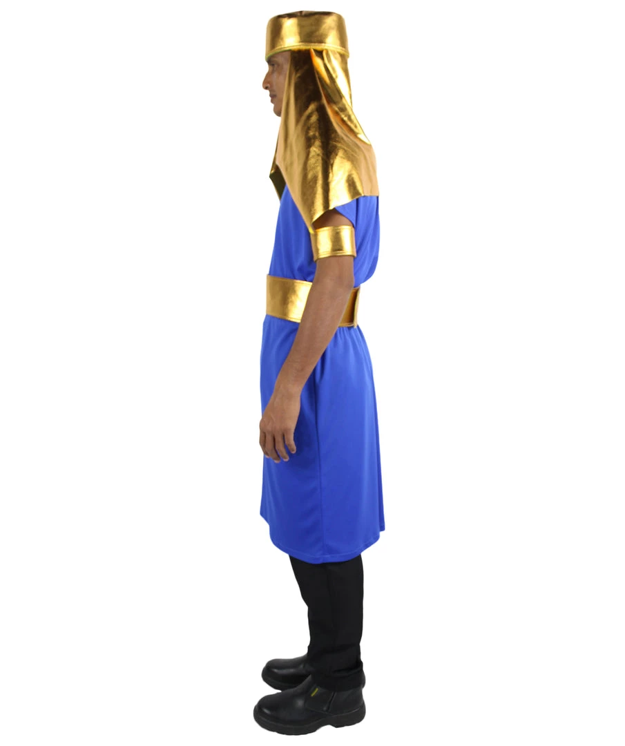 HPO Adult Men's Egyptian King Pharaoh Cosplay Costume Multiple Color Options