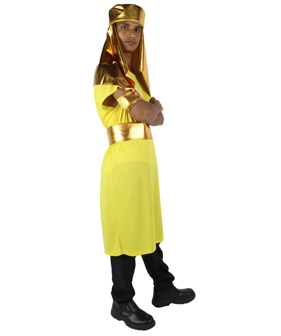 HPO Adult Men's Egyptian King Pharaoh Cosplay Costume Multiple Color Options
