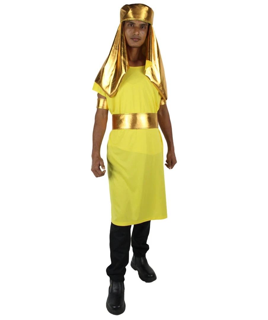 HPO Adult Men's Egyptian King Pharaoh Cosplay Costume Multiple Color Options