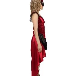 HPO Men's Adult Women Venetian Costume | Red Cosplay Costume