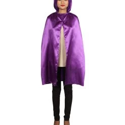 HPO Kids Child's Hooded Cape Costume | Multiple Color Option Cosplay Costume