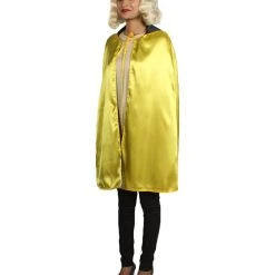 HPO Adult Women's Reversible Vampire Cape Costume | Multiple Color Option Halloween Costume