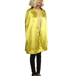 HPO Adult Women's Reversible Vampire Cape Costume | Multiple Color Option Halloween Costume