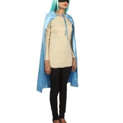 HPO Adult Women's Superhero Cape With Mask Set Cartoon Costume | Multiple Color Options Halloween Costume