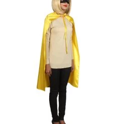 HPO Adult Women's Superhero Cape With Mask Set Cartoon Costume | Multiple Color Options Halloween Costume
