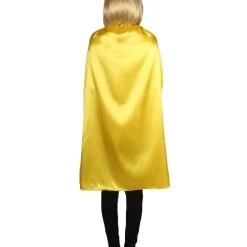 HPO Adult Women's Superhero Cape With Mask Set Cartoon Costume | Multiple Color Options Halloween Costume