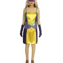 HPO Adult Women's Mardi Gras Costume | Multi Cosplay Costume