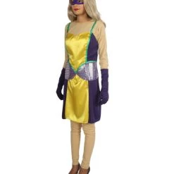 HPO Adult Women's Mardi Gras Costume | Multi Cosplay Costume
