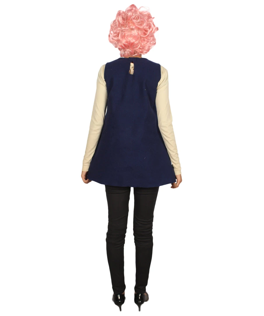 HPO Adult Women's 12 Constellation Of Aquarius Party Troll Dress Costume | Blue Halloween Costume