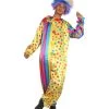 HPO Adult Men's Spots The Clown Jumpsuit Funny Costume | Multi Halloween Costume