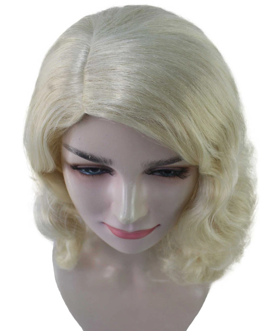 HPO Womens Unfortunate Wig | Blonde TV/Movie Wigs | Premium Breathable Capless Cap Women's