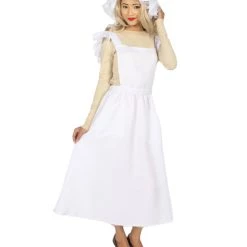 HPO Adult Women's Maid Apron Costume | Grey Cosplay Costume