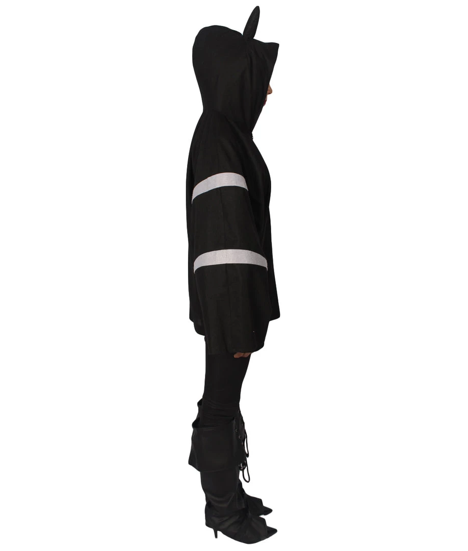 HPO Adult Women Bat Costume | Black Halloween Costume Men's