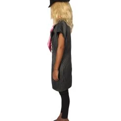 HPO Men's Adult Women GANGSTER'S COSTUME | Grey Cosplay Costume