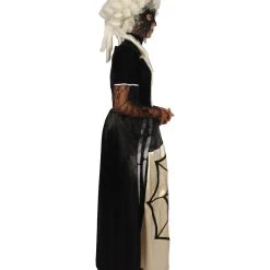 HPO Men's Adult Women Spider Baroness Costume | Black & White Cosplay Halloween Costume