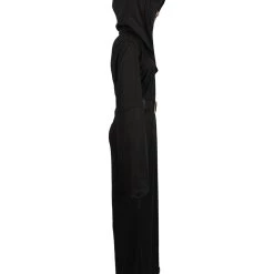HPO Adult Women Grim Reaper Costume | Black Halloween Costume Men's