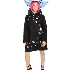 HPO Adult Women Gaming Costume | Black Cosplay Costume