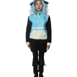 HPO Adult Women Gaming Costume | Blue Cosplay Costume