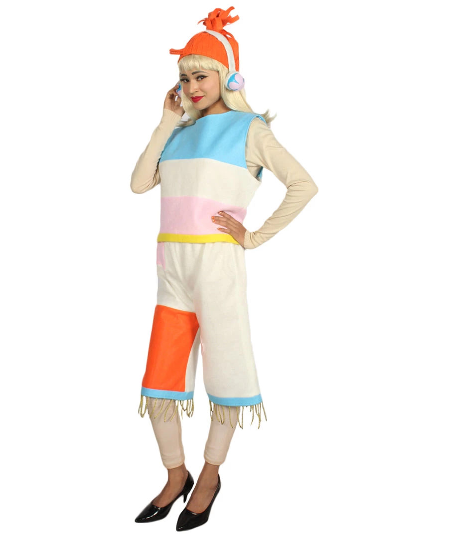 HPO Women's Multi Color DJ Costume