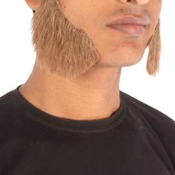 Men's Mutton Chops Side Burns | Human Facial Hair | Multiple Color Options | HPO