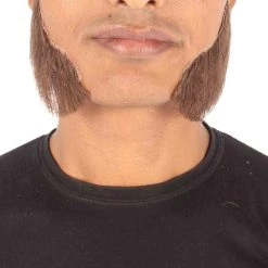 Men's Mutton Chops Side Burns | Human Facial Hair | Multiple Color Options | HPO