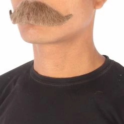Men's Hungarian Mustache | Human Hair | Facial Hair | Multiple Colors | HPO