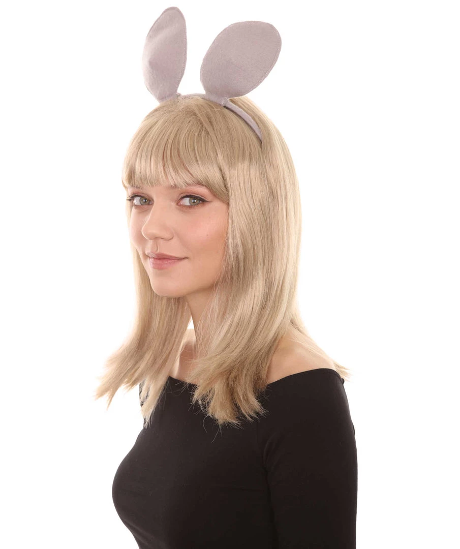 HPO Womens Giants Wig With Ears | Blonde TV/Movie Wigs | Premium Breathable Capless Cap