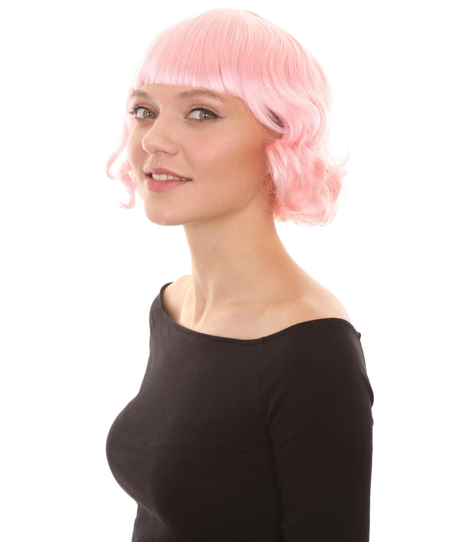 HPO Carnival Wavy Short Wig Collection | Premium Breathable Capless Cap