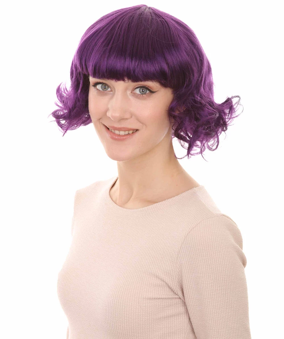 HPO Carnival Wavy Short Wig Collection | Premium Breathable Capless Cap